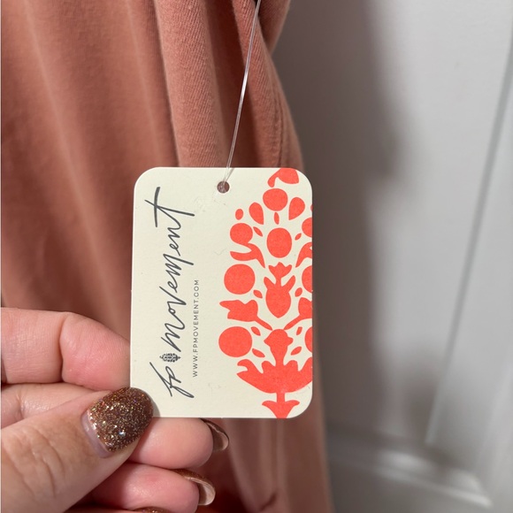 FP Movement Hot Shot Onesie NWT size Small in Petal Pink One Piece Jumpsuit - Picture 6 of 11